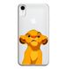 Чехол прозрачный Print Lion King для iPhone XR Simba Evil купить