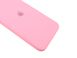 Чехол Silicone Case FULL+Camera Square для iPhone XS MAX Light pink