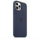 Чохол Silicone Case Full OEM для iPhone 12 | 12 PRO Deep Navy