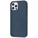 Чехол Leather Case with MagSafe для iPhone 12 PRO MAX Baltic Blue купить