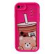 Чохол Wilkins Case для iPhone 7 | 8 | SE 2 | SE 3 Bear Electric Pink - ash-mobile.com.ua - фото 1