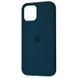 Чехол Silicone Case Full для iPhone 16 Plus Cosmos Blue