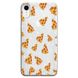 Чохол прозорий Print FOOD для iPhone XR Pizza купити