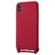 Чохол WAVE Lanyard Case для iPhone XS MAX Rose Red