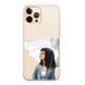 Чохол прозорий Print AUTUMN для iPhone 16 PRO MAX Girl White Umbrella - ash-mobile.com.ua - фото 1