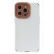 Чохол White FULL+CAMERA Case для iPhone 12 PRO MAX Brown купити