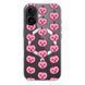 Чохол прозорий Print Halloween with MagSafe для iPhone 17 Pumpkin Pink