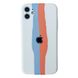 Чехол Rainbow FULL+CAMERA Case для iPhone XR White/Orange купить