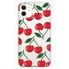 Чохол прозорий Print Cherry Land для iPhone 12 | 12 PRO Big Cherry купити