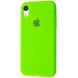 Чехол Silicone Case Full для iPhone XR Party Green купить