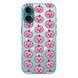 Чохол прозорий Print Halloween with MagSafe для iPhone 17 Pumpkin Pink