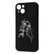 Чехол WAVE Minimal Art Case with MagSafe для iPhone 13 Black/Girl