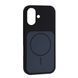 Чохол New Silicone Case with MagSafe для iPhone 17 Midnight Blue