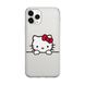 Чохол прозорий Print для iPhone 11 PRO Hello Kitty Looks