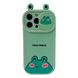 Чехол Animal + Camera Case для iPhone 14 PRO MAX Frog Green