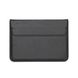 Шкіряний конверт Leather PU для MacBook 13.3 Black купити