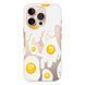 Чохол прозорий Print FOOD with MagSafe для iPhone 17 PRO MAX Eggs