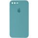 Чехол Silicone Case FULL+Camera Square для iPhone 7 Plus | 8 Plus Sea Blue