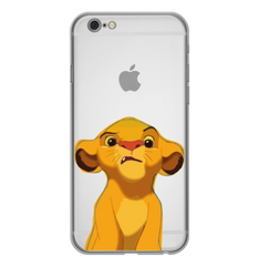 Чохол прозорий Print Lion King для iPhone 6 | 6s Simba Evil купити