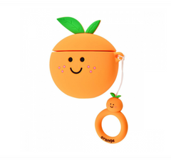 Чехол 3D для AirPods 1 | 2 Smile Fruits Orange купить