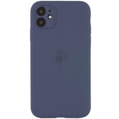 Чехол Silicone Case Full + Camera для iPhone 12 MINI Lavender Grey купить