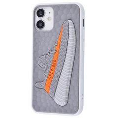 Чехол Sneakers Brand Case (TPU) для iPhone 12 MINI Кроссовок Gray купить