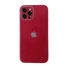 Чохол Glass FULL+CAMERA Pastel Case для iPhone 12 PRO Red купити
