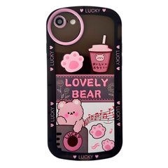 Чехол Lovely Bear TPU Case для iPhone 7 | 8 | SE 2 | SE 3 Black купить