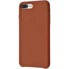 Чехол Leather Case GOOD для iPhone 7 Plus | 8 Plus Saddle Brown купить