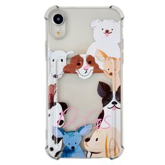 Чехол Animal Pocket Case для iPhone XR Dogs купить