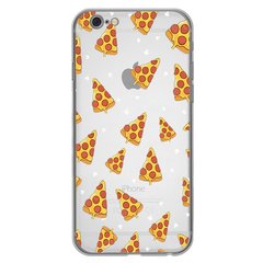 Чохол прозорий Print FOOD для iPhone 6 | 6s Pizza купити