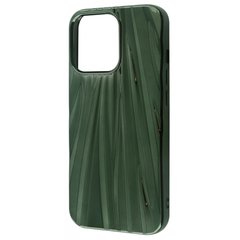 Чехол WAVE Gradient Patterns Case для iPhone 14 Green glossy