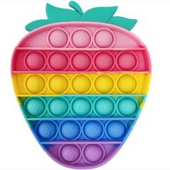 Pop-It игрушка Strawberries (Клубника) Light Pink/Glycine купить