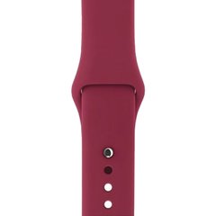Ремінець Silicone Sport Band для Apple Watch 38mm | 40mm | 41mm Wine Red розмір S купити