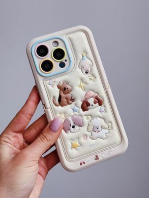 Чохол Paws Case для iPhone 15 PRO MAX Puppy Cream - ash-mobile.com.ua - фото 2