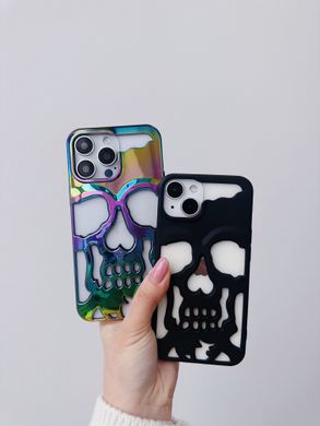 Чехол Skull Case для iPhone 14 Plus Black