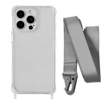 Чохол прозорий з ремінцем для iPhone 7 Plus | 8 Plus Silver - ash-mobile.com.ua - фото 1