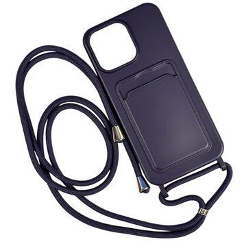 Чохол Colorful Pocket Strap для iPhone 11 PRO Deep Purple - ash-mobile.com.ua - фото 1