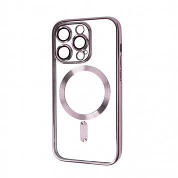 Чохол Shining with MagSafe для iPhone 14 Plus Rose Gold - ash-mobile.com.ua - фото 1