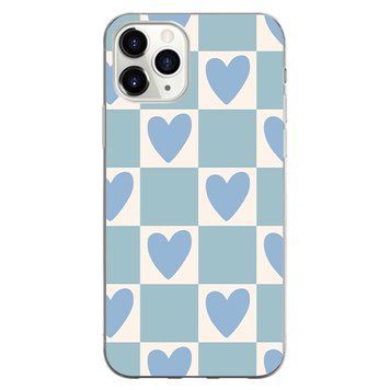 Чохол прозорий Print Love Kiss для iPhone 11 PRO MAX Love Blue - ash-mobile.com.ua - фото 1