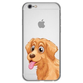 Чохол прозорий Print Dogs для iPhone 6 | 6s Cody Brown - ash-mobile.com.ua - фото 1