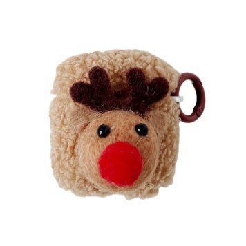Чехол Plush Deer для AirPods 1 | 2 Beige - ash-mobile.com.ua - фото 1
