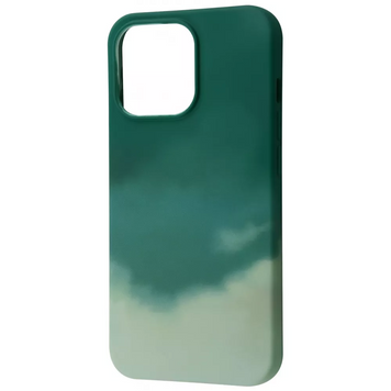 Чохол WAVE Watercolor Case для iPhone 13 Dark Green/Grey - ash-mobile.com.ua - фото 1