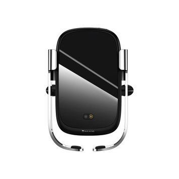 Автотримач з Бездротовою Зарядкою Baseus Rock-Solid Electric Holder Silver - ash-mobile.com.ua - фото 1