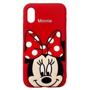 Чехол Cartoon heroes для iPhone X | XS Мышка Red - ash-mobile.com.ua - фото 1