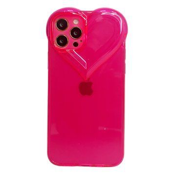 Чехол Transparent Love Case для iPhone 7 Plus | 8 Plus Pink - ash-mobile.com.ua - фото 1