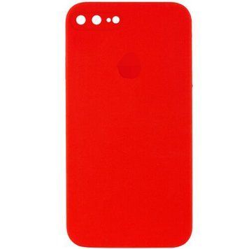 Чохол Silicone Case FULL+Camera Square для iPhone 7 Plus | 8 Plus Red - ash-mobile.com.ua - фото 1