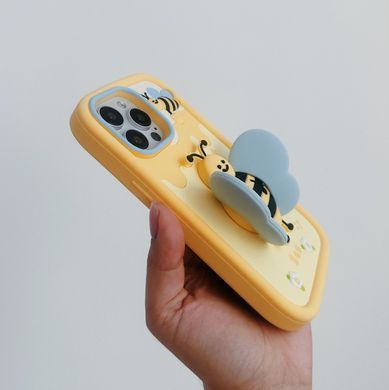 Чехол Greedycat Case для iPhone 11 PRO Yellow Bee - ash-mobile.com.ua - фото 5