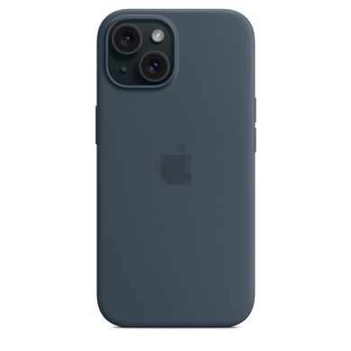 Чохол Silicone Case Full OEM для iPhone 15 Plus Storm Blue