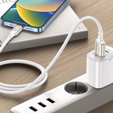 Кабель Proove Flex Metal USB to Micro USB 2.4A (1m) White - ash-mobile.com.ua - фото 5